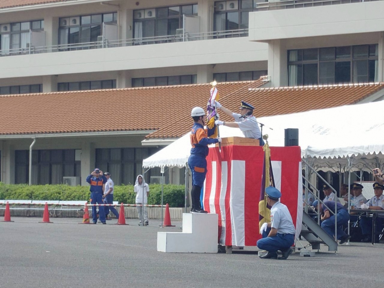 消防操法訓練大会の写真４